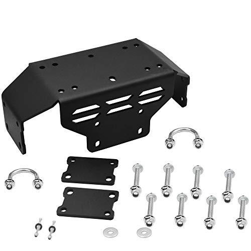 Winch Mounting Plate Bracket Kit Fit Honda Pioneer 500 2015 2016 2017 2018 2019