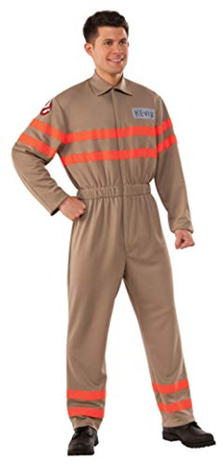 Rubie's Men's Movie Deluxe Kevin Ghostbuster Jumpsuit, As Shown, Extra-Large