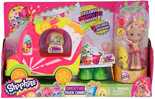 Shopkins Shoppies Smoothie Truck Combo Playset