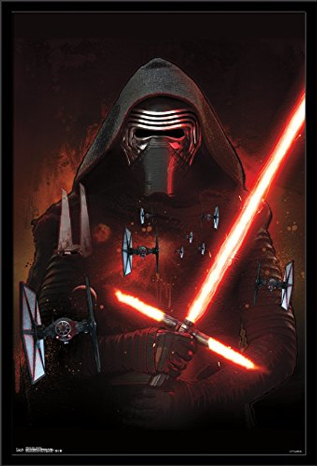 Trends International Wall Poster Star Wars the Force Awakens Kylo Ren, 22.375 x 34