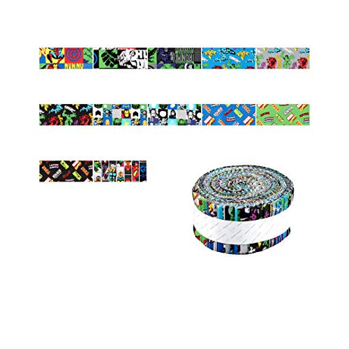 Camelot Fabrics Marvel Retro 2.5'' Strips 40 Pcs Multi