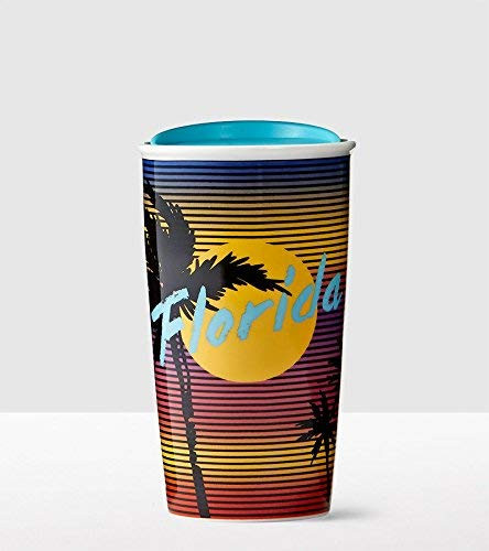 Starbucks Florida Sunset Double Wall Traveler, 12 fl oz