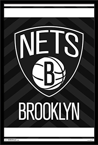 Trends International Wall Poster Brooklyn Nets Logo, 22.375 x 34