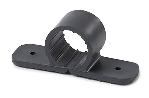 Oatey 33916 Standard Pipe Clamp (6 in Polybag), Gray, 1/2-Inch