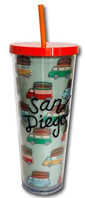 2019 Starbucks San Diego California 24oz Venti Cold Cup Traveler Tumbler 2019 Starbucks San Diego California 24oz Venti Cold Cup Traveler Tumbler