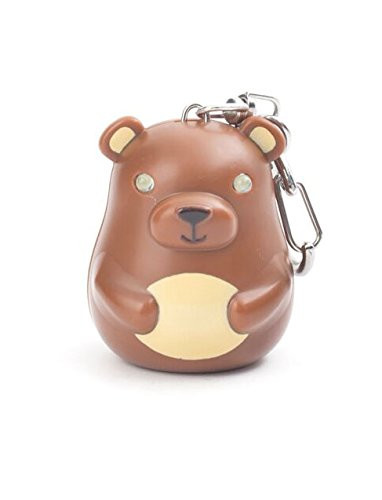 Kikkerland KRL40 Bear LED Keychain