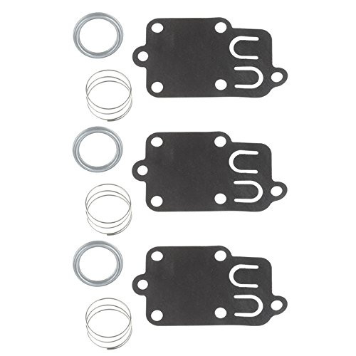 Panari (Pack of 3) 5021 5021K Carburetor Carb Diaphragm Kit for Briggs and Stratton 270026 272637 692206 260455 690766 221377 Spring Cap