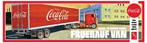 AMT 1109 1/25 Fruehauf Beaded Van Semi Trailer Coca-Cola AMT 1109 1/25 Fruehauf Beaded Van Semi Trailer Coca-Cola