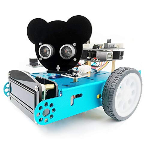LK COKOINO Coding Robot Car for Arduino, Smart DIY Robotics KIt for Kids & Adults, IR/Bluetooth Control