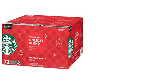 Starbucks Coffee Holiday Blend K-Cup Pods, 72 Count
