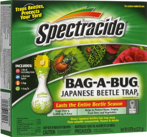 Spectracide Bag-A-Bug Japanese Beetle Trap2, 1-Count, 12-Pack