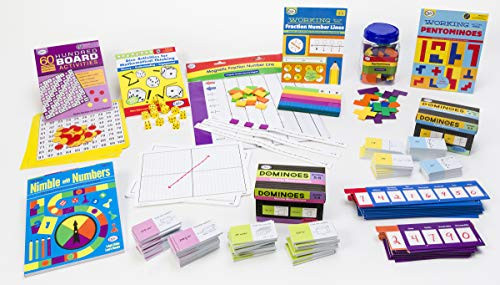 Didax Educational Resources Grade Level Math Kit - Grades 4-5, Multicolor
