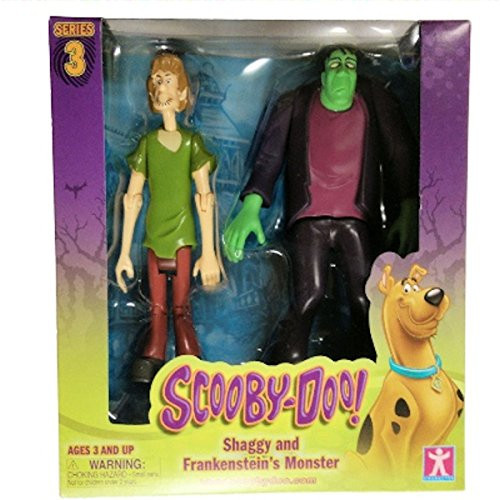 Scooby Doo! Series 3 Shaggy and Frankenstein's Monster Action Figures Scooby Doo! Series 3 Shaggy and Frankenstein's Monster Action Figures