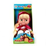 Masha and The Bear Play Russian Doll Masha Interactive Musical Soft Toy 11.4 Inch