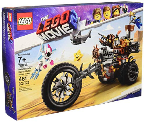 LEGO The Movie 2 MetalBeard's Heavy Metal Motor Trike! 70834 Building Kit (461 Piece)