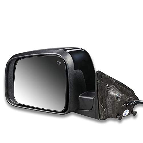 DNA Motoring OEM-MR-CH1320330 Factory Style Powered+Heated Left Side View Door Mirror