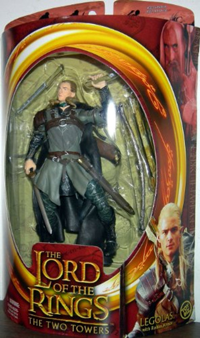 Lord of the Rings Two Towers Action Figure Helms Deep Legolas