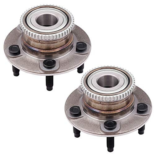 SCITOO Compatible with Wheel Bearing and Hub Assembly OE 512163 for FORD TAURUS/MERCURY SABLE 2001-2003 Wheel Hub Bearing 5 Bolts W/ABS (2 pads)
