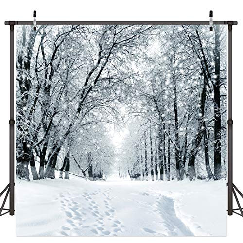 Dudaacvt 10x10ft Christmas Winter Photography Background Snowflake Backdrops White Accumulated Snow Woods Christmas Photography Backdrop Photo Background D0851010 Dudaacvt 10x10ft Christmas Winter Photography Background Snowflake Backdrops White Accumulated Snow Woods Christmas Photography Backdrop Photo Background D0851010