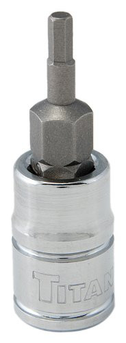 Titan Tools 15600 2.5 mm 1/4" Drive Hex Bit Socket