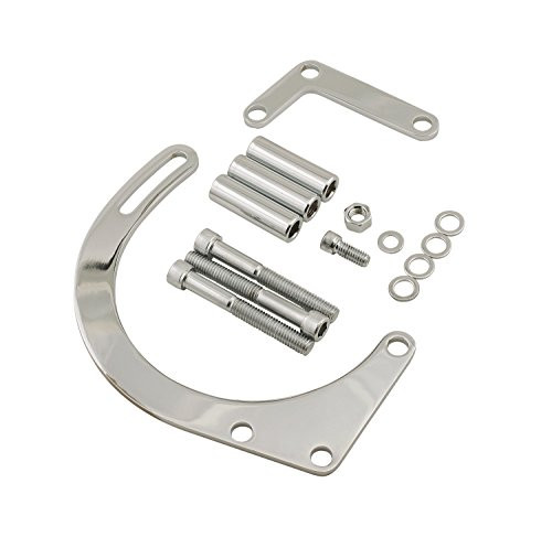 Mr. Gasket 5179 Chrome Plated Alternator Bracket