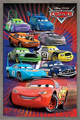 Trends International Disney Pixar Cars - Supercharged Wall Poster, 22.375" x 34", Multi