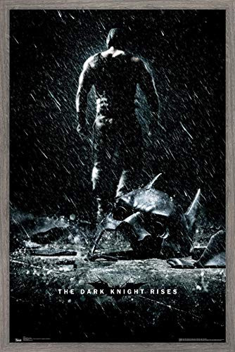 Trends International DC Comics Movie - The Dark Knight Rises - Bane Wall Poster, 22.375" x 34", Barnwood Framed Version