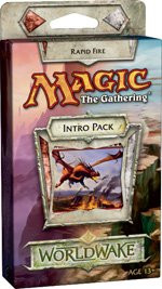 Magic the Gathering - MTG: Worldwake Theme Deck - Rapid Fire (Red/White)