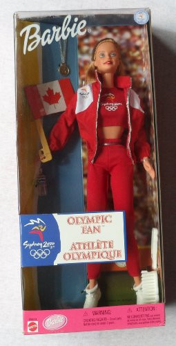 Barbie Olympic Fan Doll Sydney 2000 - Official Licensed Doll (1999 from Canada)