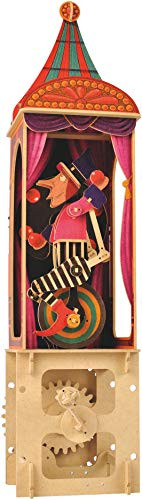 Clockwork Dreams Automata Kit, Circus Series, Juggler - CWD402 - Mini Machine Wood Kit