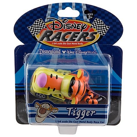 DISNEY TIGGER DIE CAST COLLECTOR CAR- Pooh's pal is positively tiggerific as this Disney Racers Tigger Die Cast Car