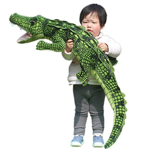 JESONN Realistic Soft Plush Animals Stuffed Toys Crocodile for Kids' Pillow and Gifts,43.3 Inches or 110CM,1PC JESONN Realistic Soft Plush Animals Stuffed Toys Crocodile for Kids' Pillow and Gifts,43.3 Inches or 110CM,1PC