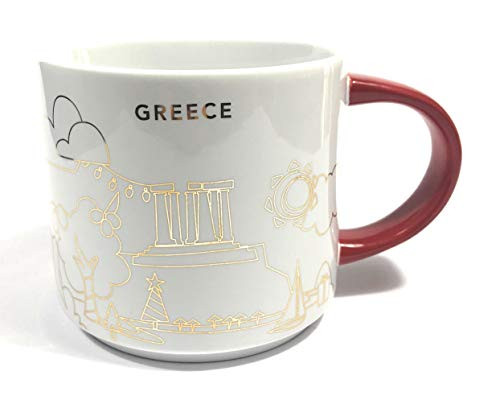 Starbucks 'You Are Here' YAH City Mug - GREECE Christmas Holiday 2018 Limited Edition