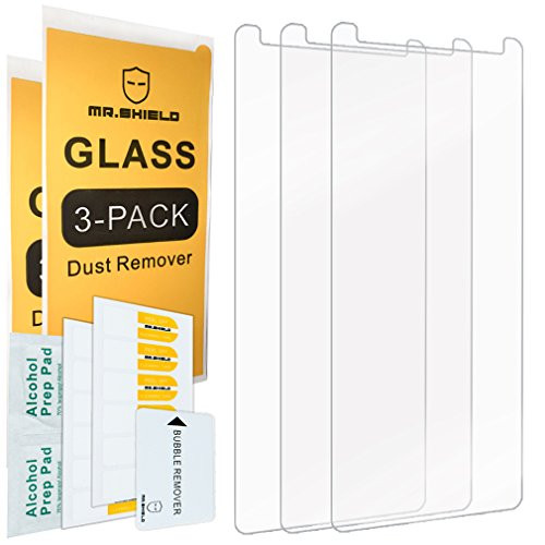 [3-PACK]- Mr Shield For HTC U12+ / HTC U12 Plus  [Tempered Glass] Screen Protector [Japan Glass With 9H Hardness] with Lifetime Replacement Warranty