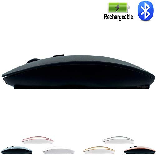 Wireless Bluetooth Mouse for MacBook,Laptop,Mac,ipad,Pro,Air,Bluetooth Mouse for MacBook pro,MacBook Mac,MacBook Air,Notebook, PC,Laptop (Black)