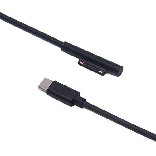 BETOP Surface Connect to USB-C Charging Cable (5ft), Requires PD Power Supply, Compatible with Microsoft Surface Pro 6 Pro 4 Pro 3 Surface Laptop 2 Surface Pro Surface Laptop & Surface Book