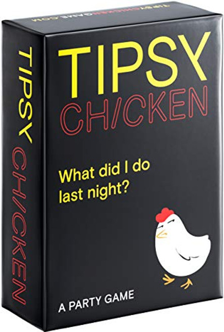 Tipsy Chicken, Drinking Party Card Game for Adults, Outrageously Fun Dares for Game Night