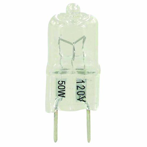 Feit Electric BPQ50/8.6 50-Watt T4 JCD Halogen Bulb with Bi-Pin Base, Clear