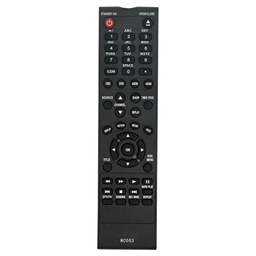 New NC003 NC003UD Remote Control for Magnavox MDR533H MDR535H MDR537H MDR515H MDR533H/F7 MDR535H/F7