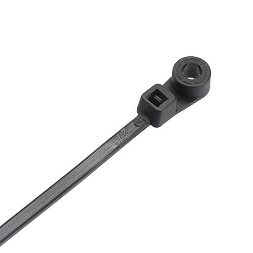 uxcell Cable Zip Ties 100mmx2.5mm Self-Locking Nylon Tie Wraps Black 200pcs