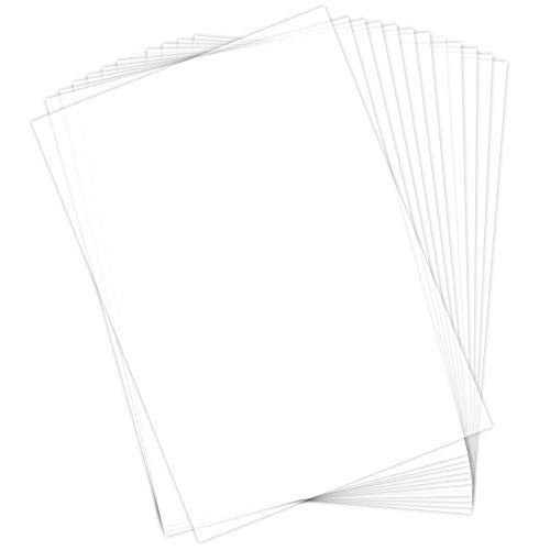 Transparency Paper Film for Inkjet Printers, Shynek 40 Pcs Inkjet Transparency Paper Film Sheets, Quick Dry, 100% Clear Transparency Film for Overhead Projector Screen Prints Copier Ornaments Transparency Paper Film for Inkjet Printers, Shynek 40 Pcs Inkjet Transparency Paper Film Sheets, Quick Dry, 100% Clear Transparency Film for Overhead Projector Screen Prints Copier Ornaments