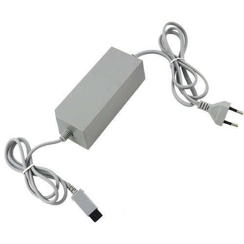 OSTENT EU Type AC Wall Adapter Power Supply Replacement Compatible for Nintendo Wii Console Video Game