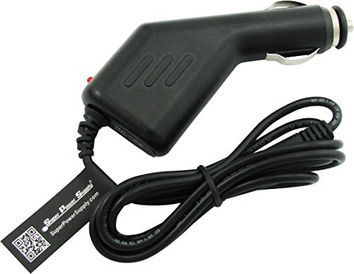 Super Power Supply DC Car Charger Adapter Cord for Routers DIR-625 DIR-655 DIR-825 and Others AG2412-B Barrel Plug