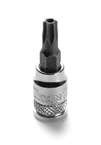Titan 66827 T27 1/4" Drive Tamper Resistant Bit Socket