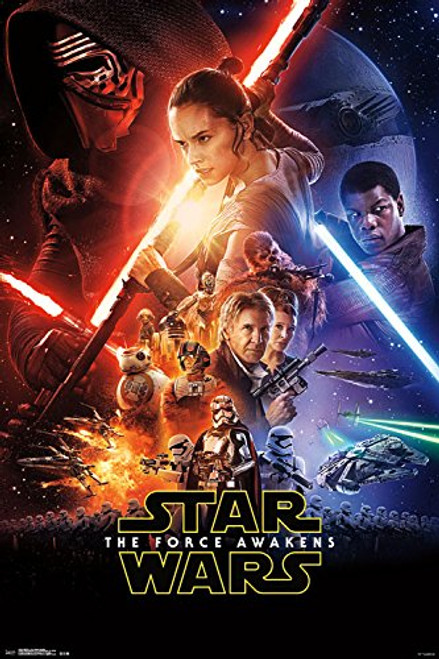 Trends International Star Wars The Force Awakens Wall Poster 24" x 36"