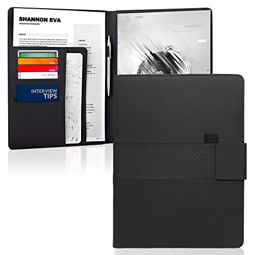 Padfolio Resume Portfolio Portfolio Folder Interview Portfolio Business Portfolio Portfolio Organizer with Legal Pad Folder - Interview Folder for Men/Women Black Padfolio Resume Portfolio Portfolio Folder Interview Portfolio Business Portfolio Portfolio Organizer with Legal Pad Folder - Interview Folder for Men/Women Black
