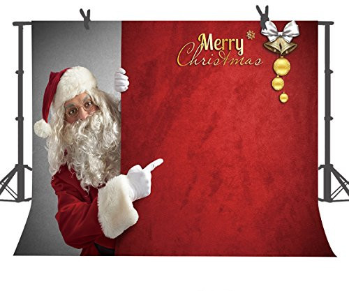 FUERMOR 7x5ft Santa Claus Photography Backdrop Merry Christmas Photo Props Studio Background Y280