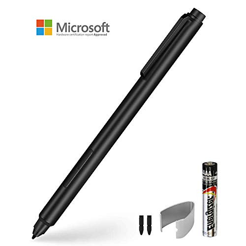 ?Surface Pen for Microsoft Surface Pro 7 Surface Pro 6 Surface Laptop 2 Surface Book 2 Surface Go Studio Surface Pro 5 Pro 4 Pro 3 1024 Pressure Sensitivity (AAAA Battery & 3 Nibs)