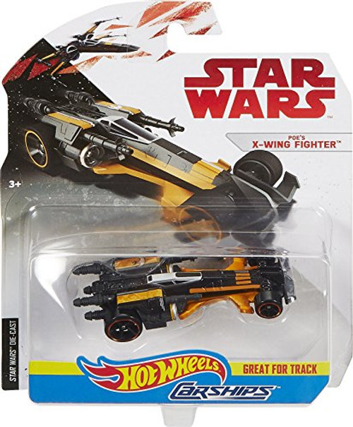Hot Wheels Star Wars Poe's X-wing Fighter Vehicle Hot Wheels Star Wars Poe's X-wing Fighter Vehicle