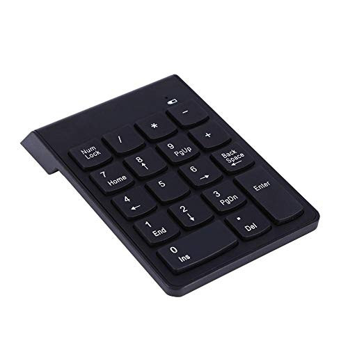 Zer one Slim Wireless Bluetooth Numeric Keypad 18 Key Number Pad for Windows Androd iOS